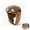 Brown, variant on Aviator Hat with Goggles for Men Women, Vintage Pilot Winter Trapper Hat, Vintage Pilot Style, Faux Fur Ear Flaps and Detachable Goggles for Cosplay, Halloween Parties and Cold-weather Outings