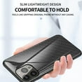 thumbnail image 6 of Allytech Gradient Case for iPhone 16 Pro Max, Slim Fit Lightweight Carbon Fiber Rugged Tempered Glass Back + Soft TPU Bumper Shockproof Drop Protection Stylish Cover Case - Dazzle, 6 of 10