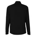 thumbnail image 5 of CORE365 CE418 Men's Origin Performance Pique Quarter-Zip Pullover-BLACK/ CARBON-XL, 5 of 6