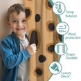 thumbnail image 3 of Blackout Kids Curtains,Leopard Print Childrens Insulated Curtains Set Of 2,Bedroom Essentials,Toddler Room Decor 42"x84"(106x213cm), 3 of 4
