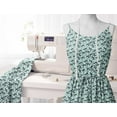 thumbnail image 5 of Soimoi Green polyester Crepe Fabric Cat Animal Print Fabric by Yard 42 Inch Wide, 5 of 5