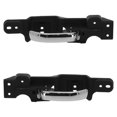 thumbnail image 2 of Set of 2 Front Interior Door Handle Compatible with 2008-2014 Dodge Challenger Chrome Without Key Hole 1MV561DVAA 1MV571DVAA CH1353152 CH1352152 SXT Plus Srt8 Base R/T R/T Classic, 2 of 2