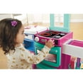 Little Tikes Cook 'n Store Kitchen, Pink with 32piece Accessory Set