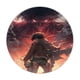 thumbnail image 1 of Posavasos de tierra de diatomeas absorbente de Attack on Titan, el aislamiento antideslizante de tierra de diatomeas sin olor protege la superficie de la mesa contra daños Talla única, 1 of 7