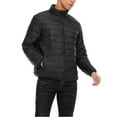 thumbnail image 2 of Mens Big & Tall Lightweight Down Jacket Packable Stand Collar Down Puffer Jacket Outerwear Camping Hiking Traveling Zipper Coat Winter, 2 of 8