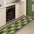 thumbnail image 3 of 2x6 FT Kitchen Runner Rugs Non Skid Washable, Faux Wool Rug Runners for Hallways Bathroom Carpet Runner, Soft Indoor Modern Floor Rug for Entryway Laundry Room, 3 of 11