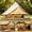 Beige +13.1ft, variant on ChenyueFurn 9.8ft Oxford Bell Tent, 3-4 Person 4 Season Glamping Yurt with Stove Jack,Beige