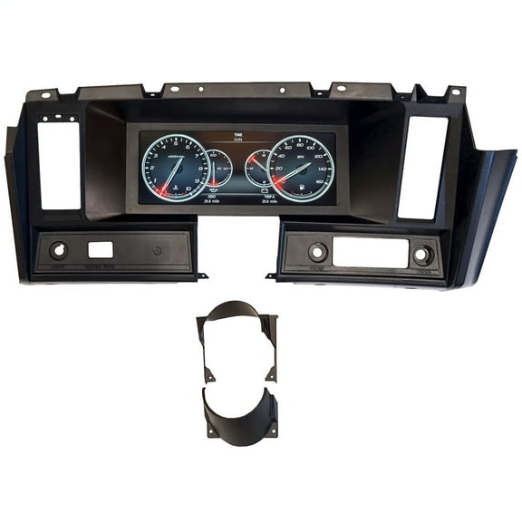 AutoMeter 7008 InVision LCD Direct Fit Electronic Dash Fits select: 1969 CHEVROLET CAMARO