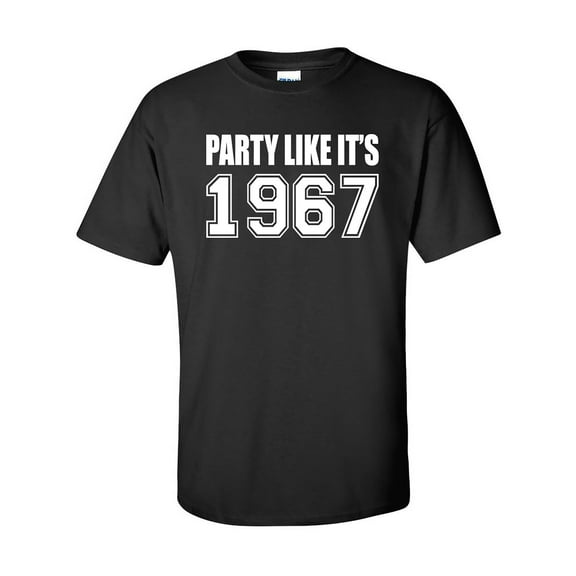 Party Like It's 1967 Adult Short Sleeve T-shirt