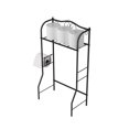 thumbnail image 6 of JRHRXXY Over The Toilet Storage Rack,Freestanding Bathroom Organizer Shelf,Metal Above Toilet Storage Rack,Save Space, 6 of 8