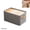 grey M, variant on Foldable Storage Boxes for Organizing Clothing, Sheets, Toys, Books - Shelf Organizer Shelves Basket Storage Bin
