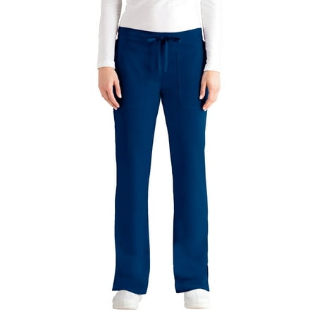 Grey's Anatomy Signature Womens 2207 Low Rise Pant-Indigo-XS Tall