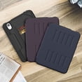 thumbnail image 3 of Allytechgroup Magnetic Case for Apple iPad Mini 7th 6th Generation 8.3", Multi Angle Viewing Stand Auto Sleep Wake Shockproof Protective Bumper Case Cover for iPad mini 6 7 2021/2024, Purple, 3 of 7
