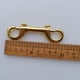 thumbnail image 4 of 2 Buceadores De Buceo, Latón, Doble Extremo, Tornillo, A , Clip De Hebilla, 4 of 6
