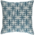 thumbnail image 2 of Surya RDW001-2020 Ridgewood Pillow Cover - Teal & Cream - 20 x 20 x 0.25 in., 2 of 2