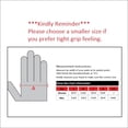 thumbnail image 2 of Guantes de moto Superbike G11 de piel sin dedos, color negro XL, 2 of 6