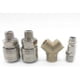 thumbnail image 3 of Compressed Air Connector, Compressed Air Switch, With Two 1/4" Threaded Connectors, Made Of Rust Resistant Brass, 3 of 4