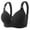 Black, variant on Sngxgn Womens Satin Full Coverage Bra,S upport Underwire Bra(Blue,42)