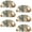 Multicolored 2, variant on PhooArto 6 Pcs Cup Drawer Pulls, Splash Stars Skulls Shell Shape Handles Cabinet Knobs for Dresser Cupboard Closet Wardrobe with Screws