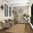 thumbnail image 3 of Silent Indoor Outdoor Wall Clock, Retro Round Decorative Roman Numeral Wall Clocks for Living Room,Kitchen,Bedroom,Patio, 3 of 5