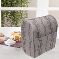 thumbnail image 3 of Floral Stand Mixer Cover, Pattern of Budding Flowers on Vertically Aligned Branches, Kitchen Appliance Organizer Bag Cover with Pockets, 5 Quarts, Pale Grey Charcoal Grey, by Ambesonne, 3 of 4