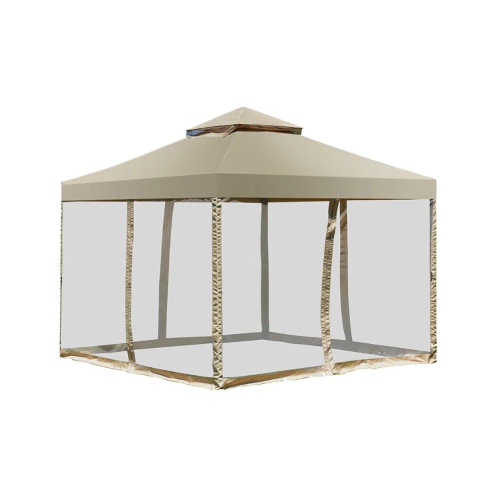 Aimee Lii Outdoor 2-Tier 10 Feet x 10 Feet Screw-free Structure Shelter Gazebo Canopy, Outdoor Canopy Aimee Lii Outdoor 2-Tier 10 Feet x 10 Feet Screw-free Structure Shelter Gazebo Canopy, Outdoor Canopy