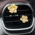 thumbnail image 5 of 4Pcs Flower Car Air Freshener Peach Blossom Scented Vent Clip Car Perfume Aromatherapy Decor Long Lasting Fragrance for Cars SUV Truck Auto Accessories, 5 of 7