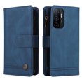 thumbnail image 3 of Case for Samsung Galaxy A33 5G/4G Cover Zipper Pocket Wallet Case Magnetic Protective - Blue, 3 of 5