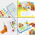 thumbnail image 4 of Yxaomite Elektrische Bohrmaschine Puzzle Spielzeug Zerlegen Schraubenmutter Montage Kombination Creative Bau Toy Set Kinder Spaß Spielzeug Geschenk Zhivalor LN-1915, 4 of 4