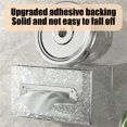 thumbnail image 4 of Kugisaki Tissue Box Household Living Room Coffee Table Drawer Box Transparent Restaurant Drawer Box Bathroom Wall Mounted Non Perforated Tissue Box on Clearance, 4 of 6