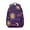 Purple-12, variant on Farm Egg and Chicken Print Student Backpack Rustic Cartoon Hen Chick Pattern Bookbag for Student Coop School Bag