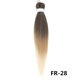 thumbnail image 1 of XmhyTop-A Extensiones de cabello trenzado de colores, trenzas sintéticas para box braids y Passion Twist, trenzas de crochet suaves y peinados para peinados - 3 piezas 66 cm, H07, 1 of 5