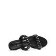 thumbnail image 6 of DREAM PAIRS Women's Two Braided Strap Low Heels for Women Open Toe Block Chunky Heels Sandals Holiday Party Wedding Dress Pumps Shoes, 6 of 7