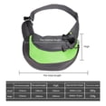 thumbnail image 4 of Graflsoa Compact Hands-Free Pet Carrier Bag for Small Dogs, Adjustable Shoulder Strap, Breathable Mesh Design, Black (S Size), 4 of 6