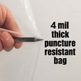 thumbnail image 5 of Big Horn 11778 22 x 32 Inch for 14 Inch 4 Mil Clear Dust Bags (5 Pk), 5 of 6