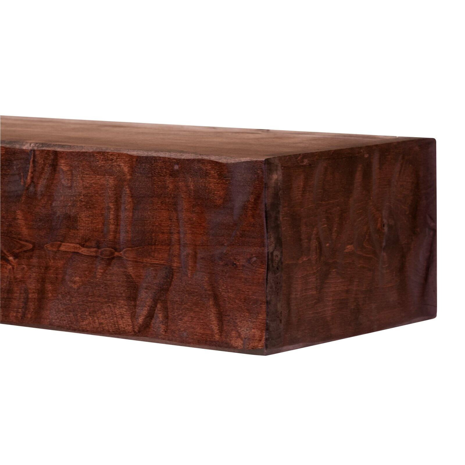 Dogberry Collections Rough Hewn Fireplace Mantel Shelf