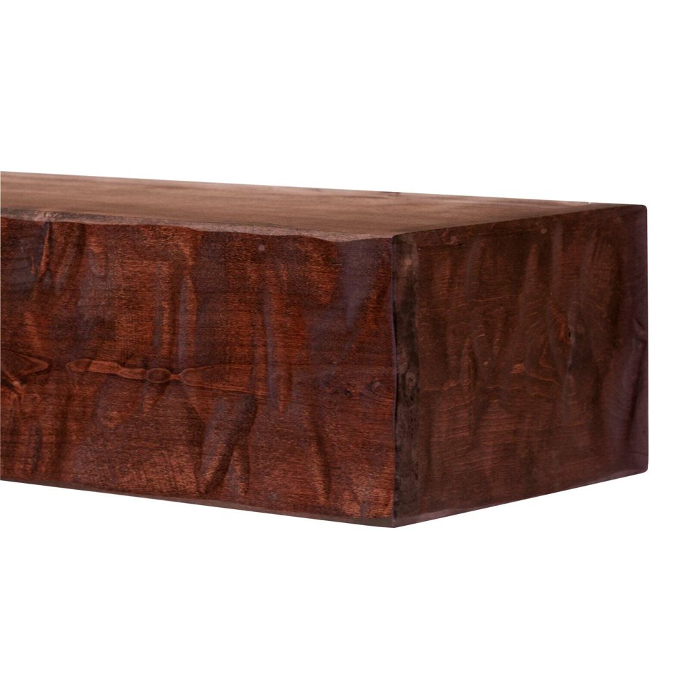 Dogberry Collections Rough Hewn Fireplace Mantel Shelf