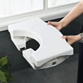 thumbnail image 4 of Bathroom Squat Toilet Stool Footstool Recommended for All Ages Fits All Toilets, 4 of 6