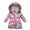Red, variant on Esaierr Kids Baby Boys Girls Winter Warm Outwear Cartoon Printed Hood Autumn Winter Warm Long Jacket 3-12Y Toddler Mid-Length Thicken Cotton Coat
