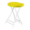 thumbnail image 5 of Folding Stool Collapsible Stool Outdoor Foldable Stool for Hiking BBQ Travel yellow, 5 of 9