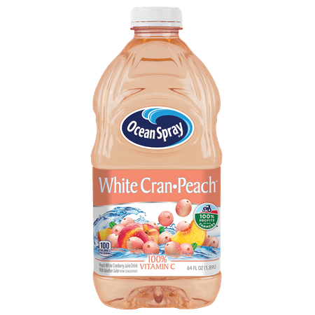 Ocean Spray White Cran-Peach Juice, 64 Fl. Oz.