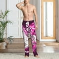 thumbnail image 5 of Vsdgher Skull White Horse Print Mens Pajama Pants Sleep & Lounge Pants, PJ Bottoms With elastic waistb and Pockets, 5 of 5