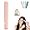 Pink, variant on Goodwillbrave Mini Dual Purpose Curling Iron, 2024 Upgrade 2-in-1 USB Hair Straightener Curling Iron, Cordless Portable Travel Curling Wand for Women Short Hair, All Hair Types (2pcs D)