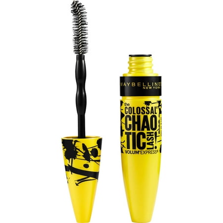 Maybelline New York Volum'Express the Colossal Chaotic Lash Mascara, 218 Blackest Noir, 0.33 fl oz