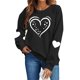 thumbnail image 3 of TaTaai Hoodies Shirts for Women Early Fall Long Sleeve Tops Vintage Graphic Outfits Tops Fashion Pullover Tees Gift, 3 of 9