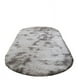 thumbnail image 5 of Manta de lujo ligera para la mesita de noche del dormitorio, manta para la mesita de noche de la sala de estar, alfombra de piso simple ovalada, alfombra antideslizante con efecto tie dye para, 5 of 6