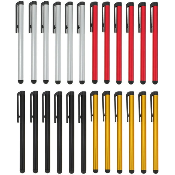 SENSETH 24Pcs Thin Stylus Pens for Tablets, Smartphones & Screens