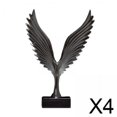thumbnail image 1 of Estatuas de águila,Escultura de águila estatuilla de decoración del hogar,Esculturas minimalistas de arte Estatuas de adornos de águila,estilo de lujo ligero Estatuilla de águila para, 1 of 4