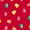 Red, variant on Officially Licensed Dots Colorful Candy Pattern Youth's T-shirt