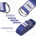 thumbnail image 3 of RDX 8ft Yoga Strap with D-Ring Buckle, Durable Polyester Cotton Adjustable Belts for Stretching P, F16, 3 of 5
